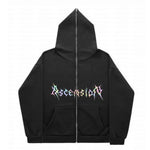 REFLECTIVE ASCENSION FULL-ZIP UP HOODIE