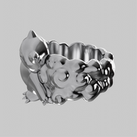 ASCENSION FAT BEAR RING