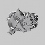 ASCENSION FAT BEAR RING