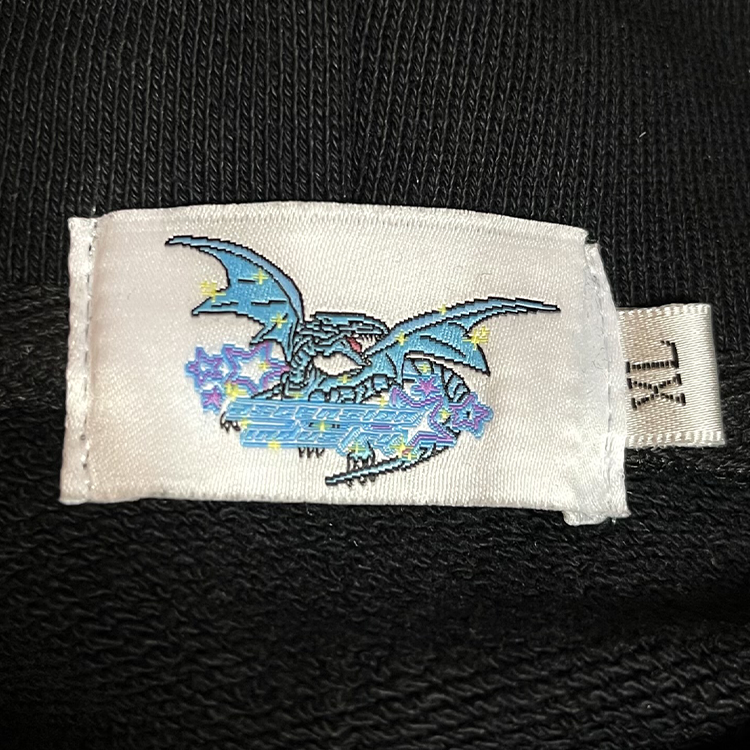 White online dragon hoodie
